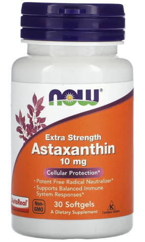 Astaxanthin Extra Strength 10 mg Астаксантин, Astaxanthin Extra Strength 10 mg - Astaxanthin Extra Strength 10 mg Астаксантин